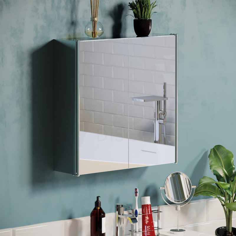 Claudina Wall Mounted Required Bathroom Cabinet