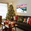 «Winter Deer Landscape», art mural sur toile-1631825885