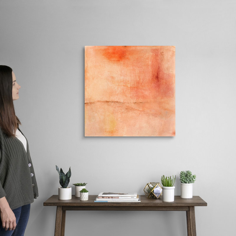 «Autumn Tint of Gold» par Michelle Oppenheimer - reproduction d'art, Toile tendue, H 24 po x l 24 po x P 1,25 po