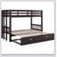 Twin Over Pull-Out Bunk Bed With Trundle-561619629