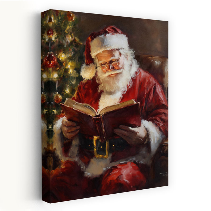 1 Piece Wrapped Canvas Wall Art, 60.96cm H x 40.64cm W, Red