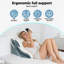  Large Wedge Pillow Cooling Memory Foam Orthopaedic Bed Cushion Acid Reflux