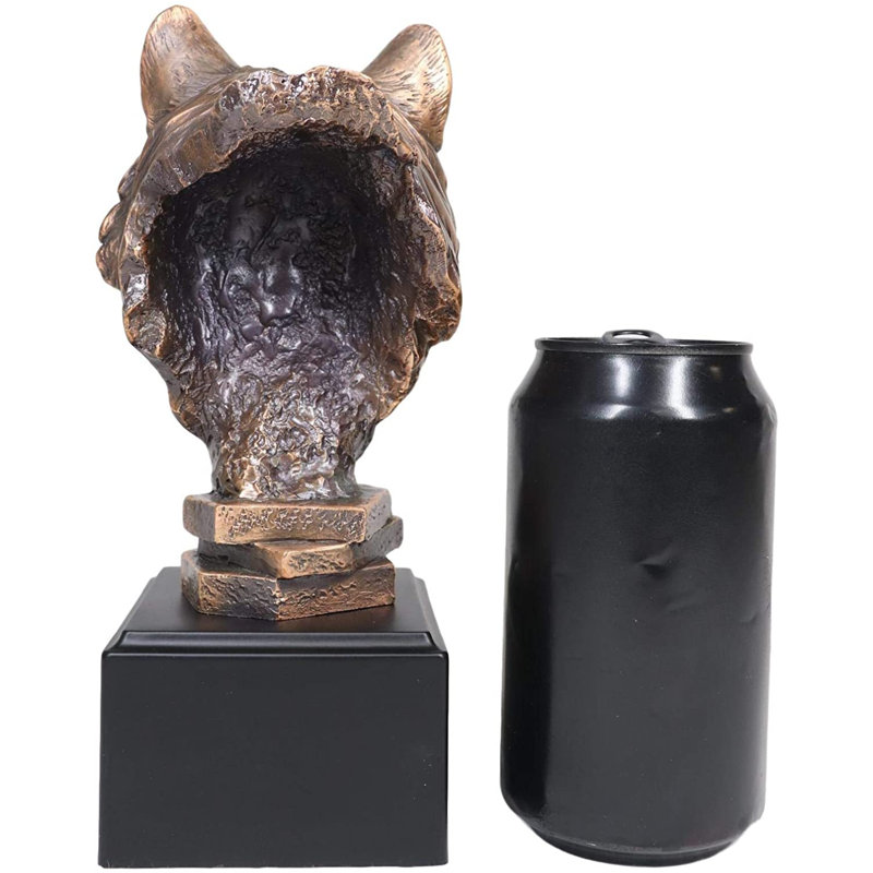 Figurine Millwood Pines Woodlands Spirit Wolf Head