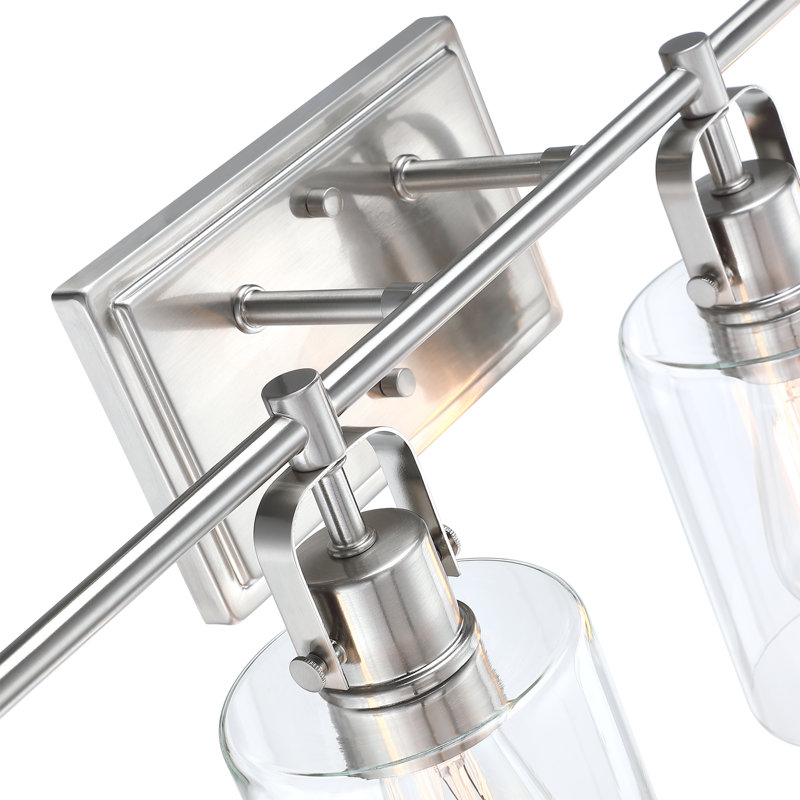 Éclairage pour meuble-lavabo à intensité variable Siedentopf, Nickel brossé, 4