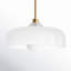 Luminaire suspendu en forme de dôme à 1 lumière Villa-1191966043