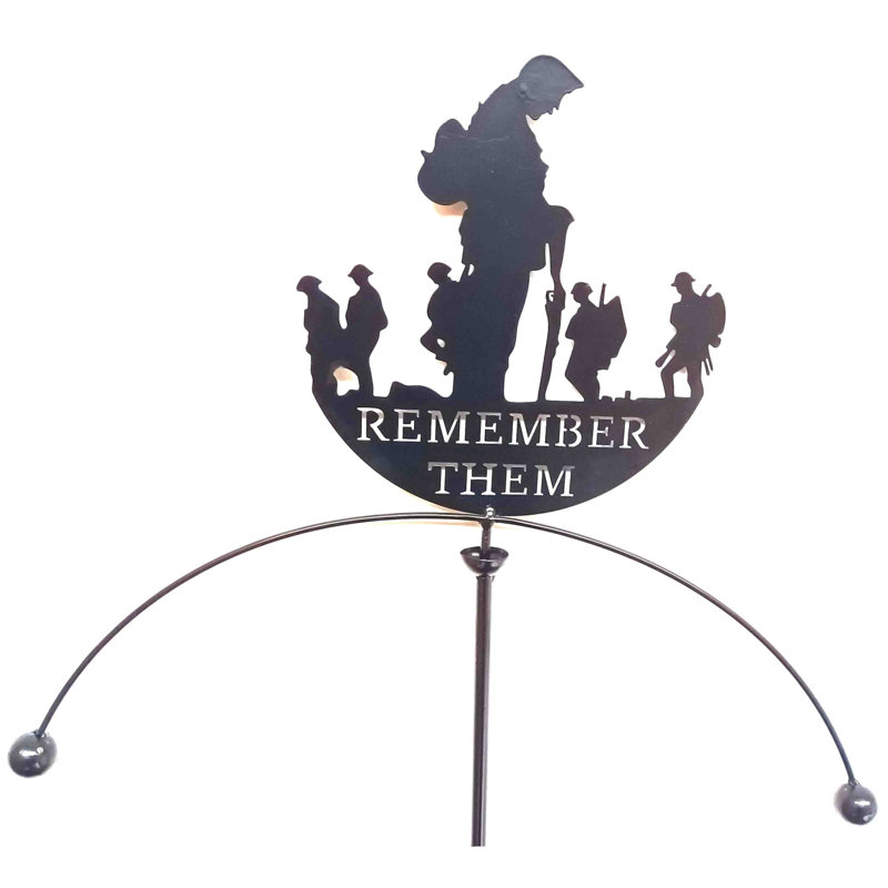 Abimbola Metal People Garden Stake