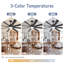 Ventilateur de plafond à DEL à 8 pales 72 po intérieur / extérieur avec lumière et télécommande Cissline pour salon / chambre à coucher / cuisine-287506095-287506098-287506099
