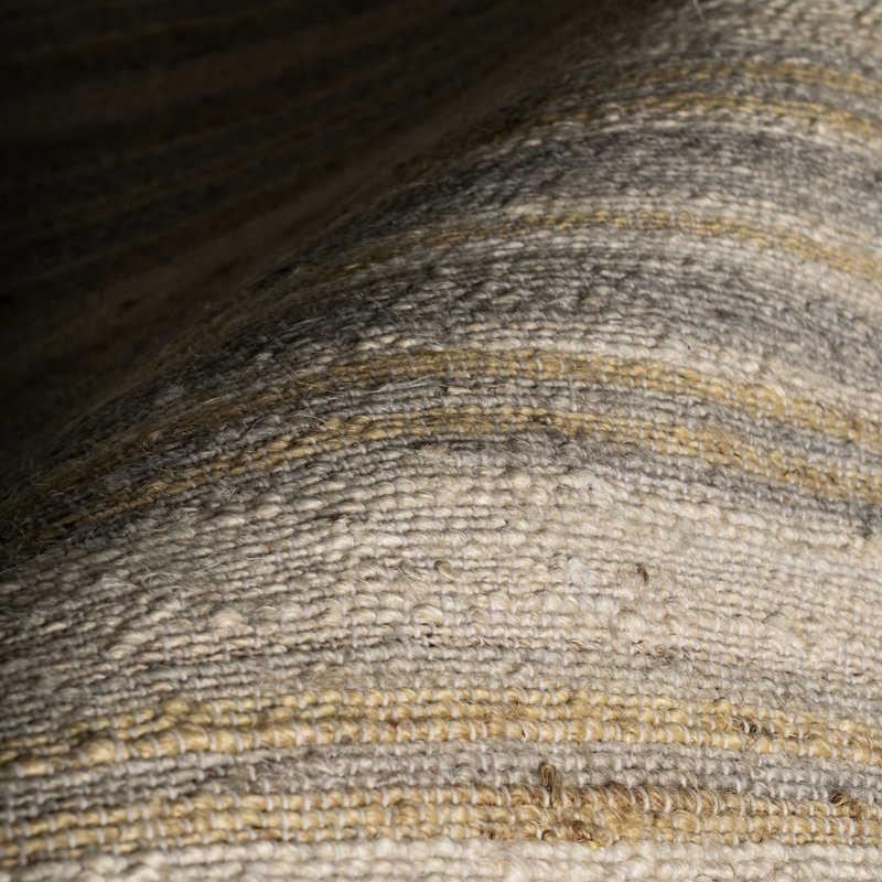 Marn Striped Handmade Jute Rug, Rectangle 7'6" x 9'6"