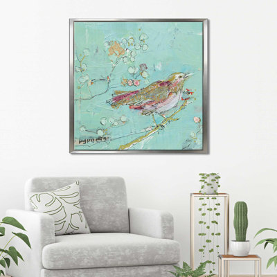 « oiseaux of a plumes v2 », reproduction de peinture à l’aquarelle