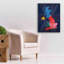 «UK Map» par Design Turnpike-101608384