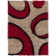 Tapis de zone brun/rouge Milstead