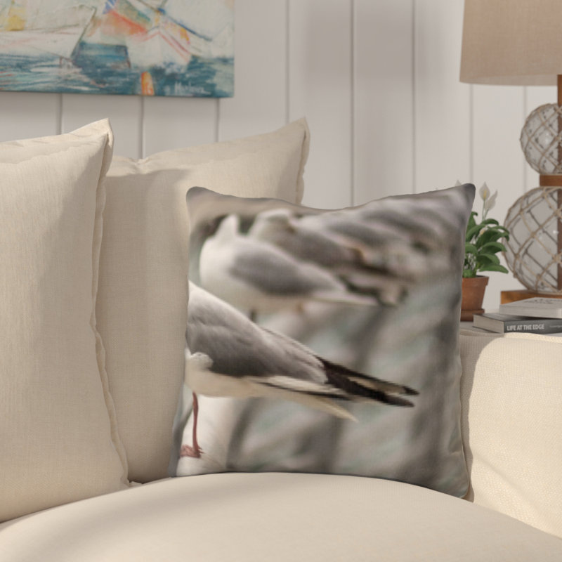 Microsuede Throw Pillow
