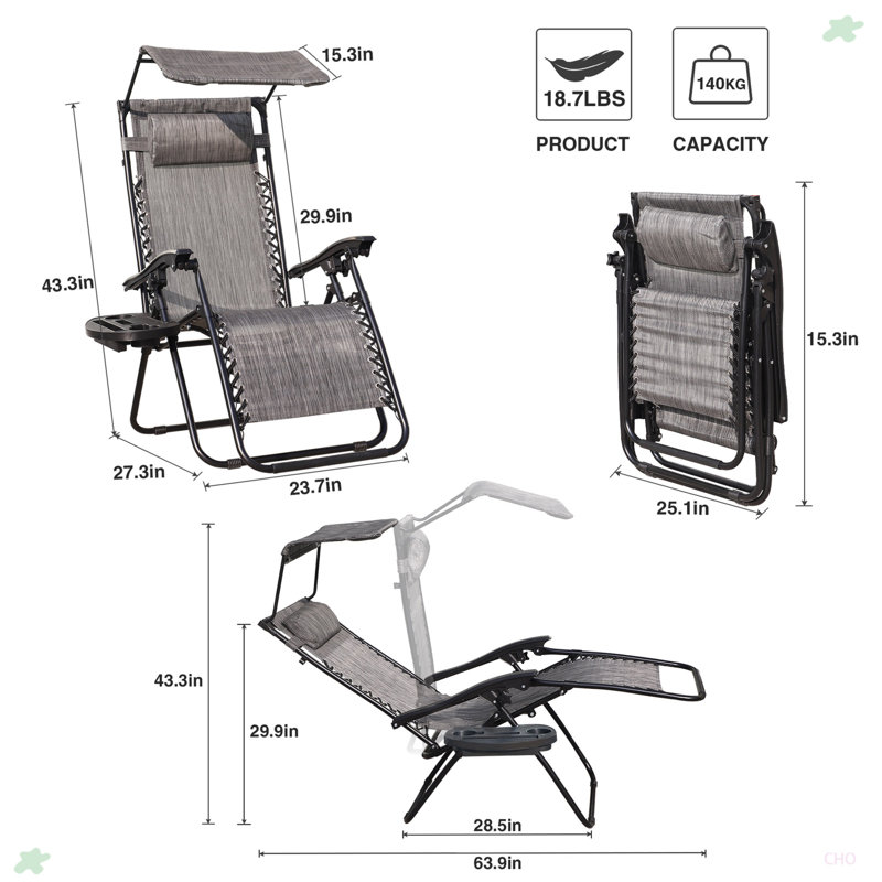 Fauteuil inclinable ajustable