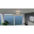 Debarata Glass Semi Flush Mount