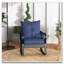 Chaise berçante d'extérieur en osier et rotin-38184601