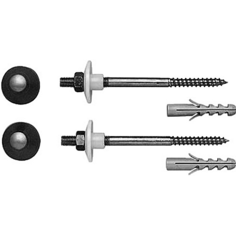 Fixings for Wall-Mounted Toilet Cap