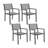 Ellenton 4 - Person Patio Dining Set with-87414638