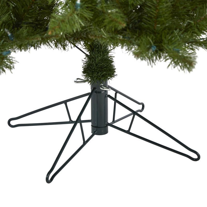 Lighted Artificial Christmas Tree, 6.5' H