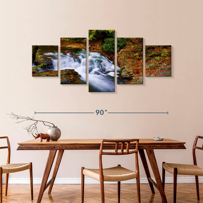 Smoky Mountains Creek, 42" H x 92" W