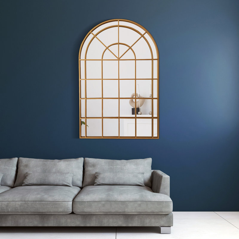Huwwa Metal Flat Wall Mirror