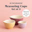 In The Meadow Set Of 3 Measuring Cups