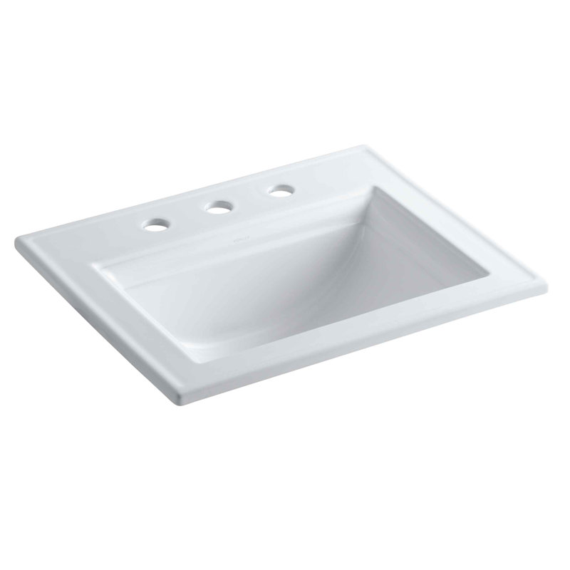Memoirs® Stately Drop-in Bathroom Sink, Dune, Single Hole