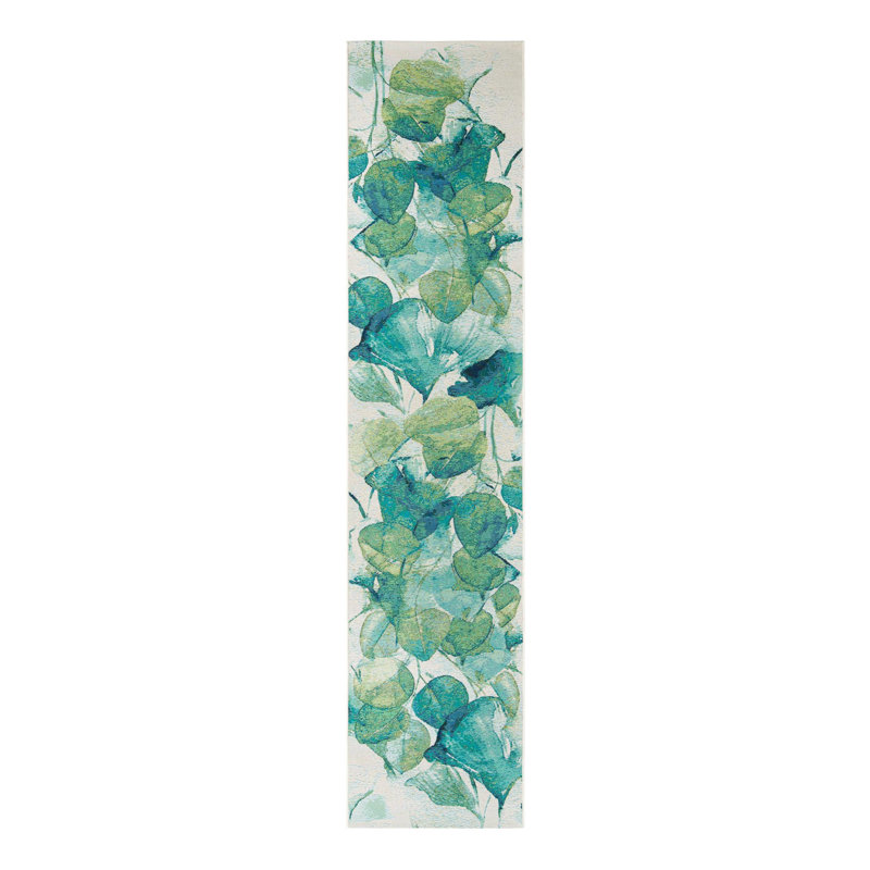 Firman Wygant Indoor/Outdoor Area Rug, Runner 2'7" x 12'