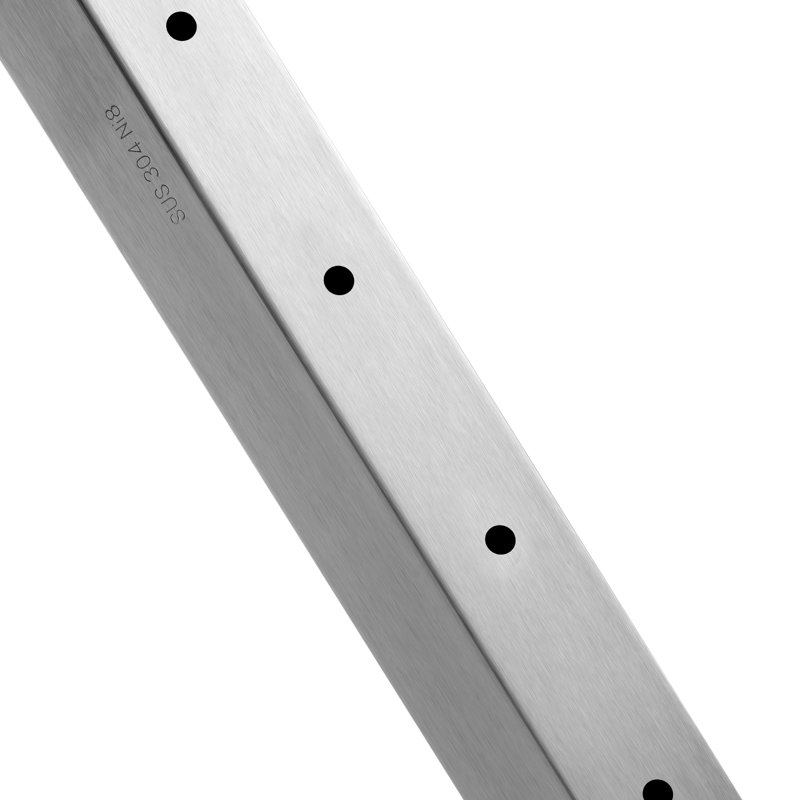 Poteau d'escalier à câble, H 36 po x l 0,98 po x P 1,97 po, Argent