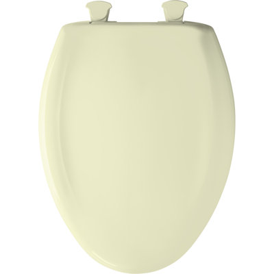 Siège de toilette allongé en plastique