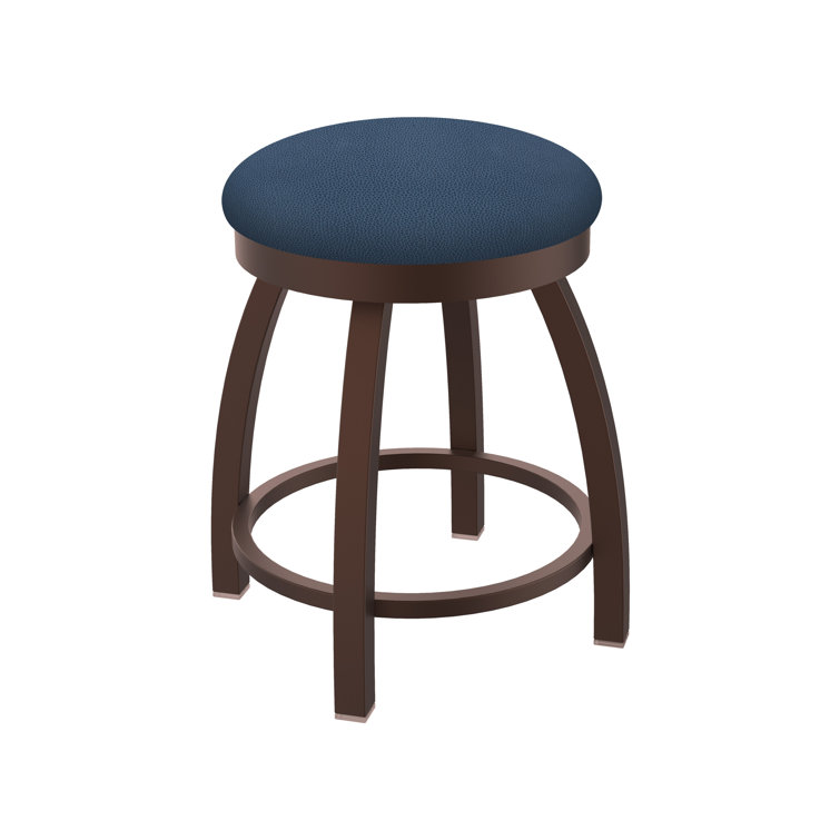 802 Misha Swivel Vanity Stool with Upholstered Seat