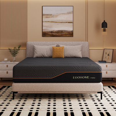 Matelas hybride moyen moelleux 12 po / 14 po EGOHome