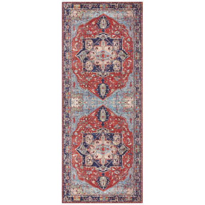 Hamadan Tufted Oriental Red Rug