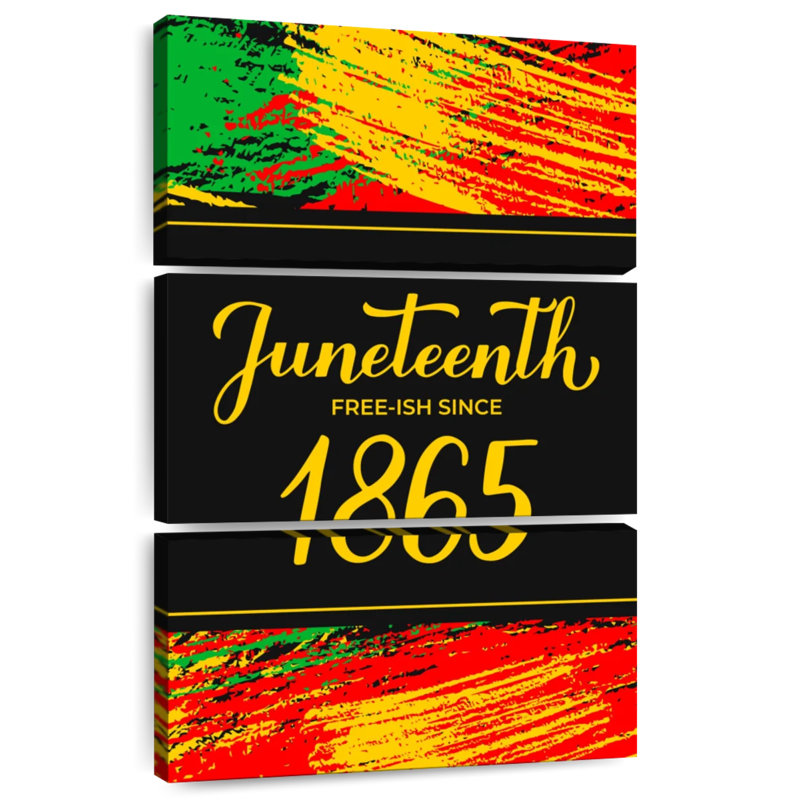 Lelend Celebrate Juneteenth, 32" H x 20" W