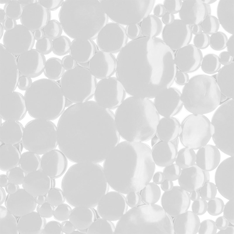 Jalese Non-Slip Shower Mat, White