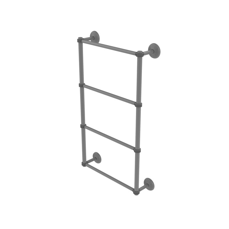 Porte-serviettes mural Tilney, Gris mat, H 34 po x l 24 po x P 5,2 po