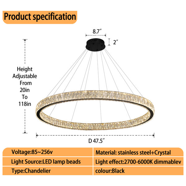 Dimensions du produit
