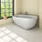 67" Whirlpool And Air Bath  Soaking Combination Tub With Adjustable Speed Air Blower And Air Type Control Switch, White,AC-199B
