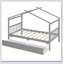 Wooden House Bed With Drawers-1272232012-1272232009