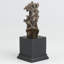 Buste en bronze coulé à froid H 5,31 pouces