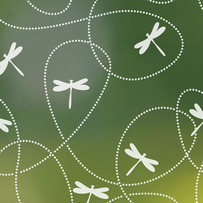 Insects Non-Wall Damaging Window Decal