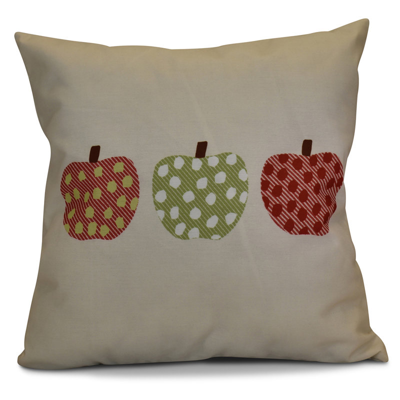 Housse de coussin géométrique Caramel, Vert