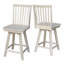 Tabouret de bar et de comptoir pivotant Hirz-43730169