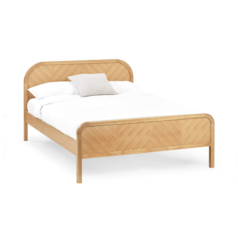 Solid Wood Bed, Double (4'6)