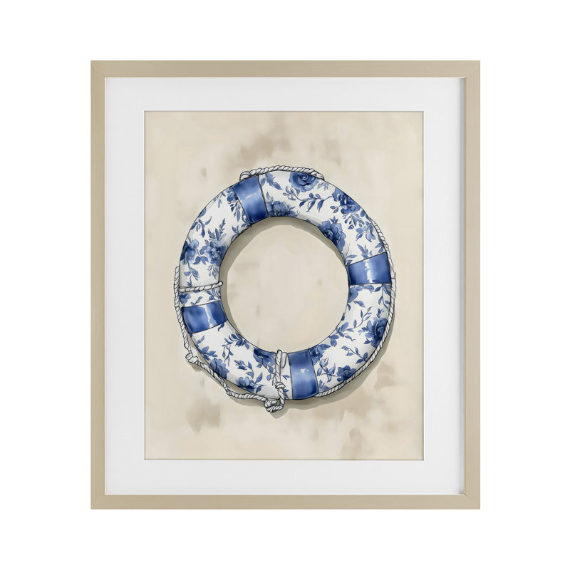 Imprimé floral floral sous-verre, design par Arlington Prints, H 16 po x l 13 po, Cadre de récolte en pin