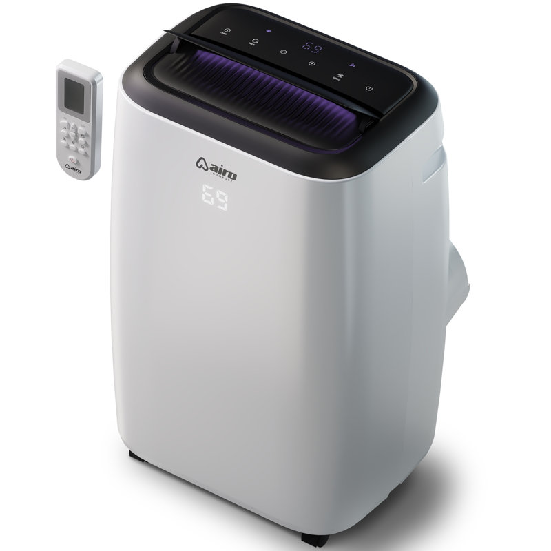 Airo Comfort 14,000 BTU White Portable Air Conditioner with Remote