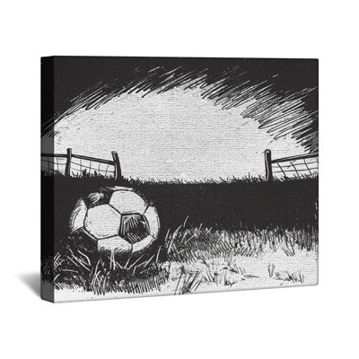 Soccer Soccer Gallery Wrap - Décoration murale sport en plusieurs tailles
