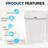 SIMPLI-MAGIC 13.2 Gallon Touchless Motion Sensor Trash Can, Automatic Hands-Free Kitchen Garbage Can for Kitchen, Home and Office-47856732