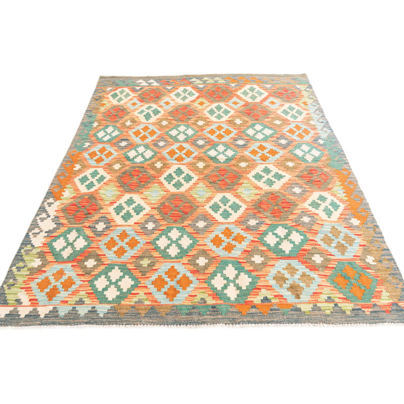 Tapis rouge rouille Odonnell