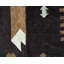 Hand-Knotted High-Quality Black Area Rug