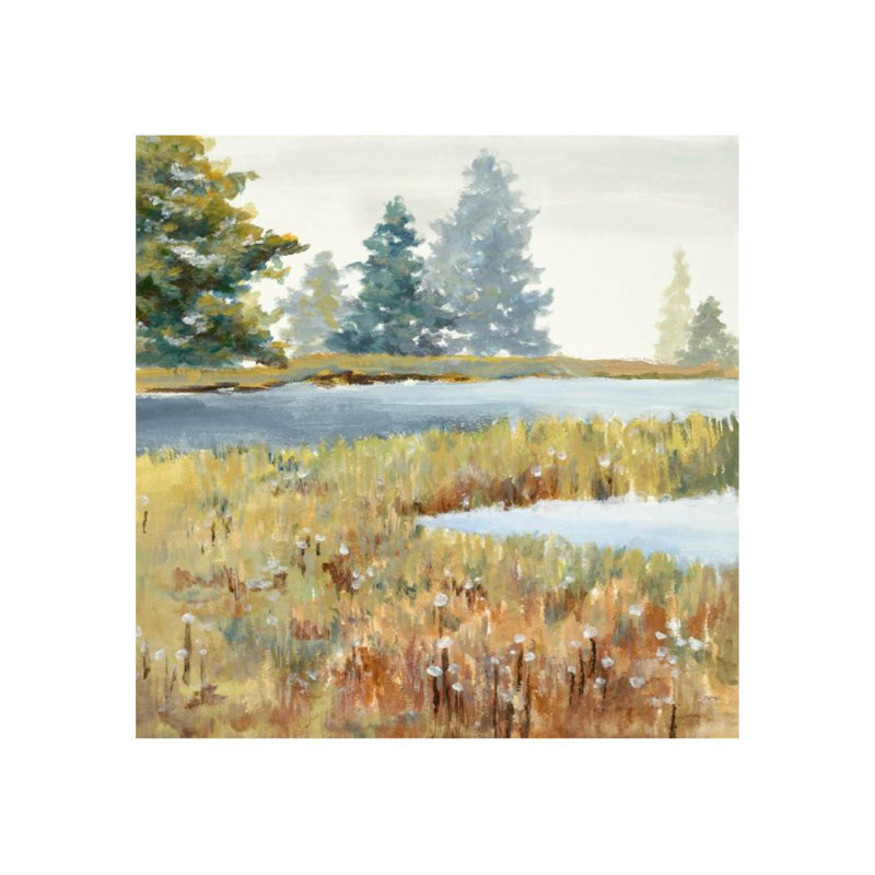 Daylight In Winter Print by Sara Brown, 24" H x 24" W x 1.5" D, Glass Coat